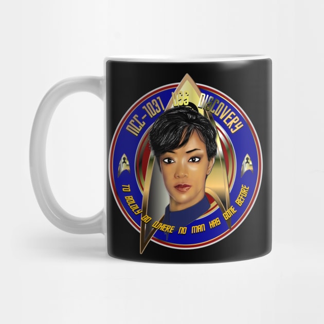 NUMBER ONE MICHAEL BURNHAM by KARMADESIGNER T-SHIRT SHOP